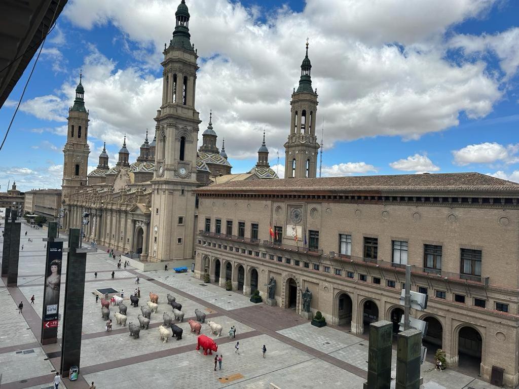 사라고사 Dos Torres Valinor - Plaza Del Pilar 아파트 외부 사진